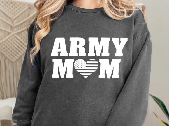 Army Mom SVG: Graphics for Crafts & Branding