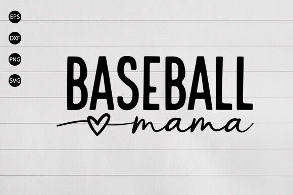 Baseball Mom SVG: Essential Graphics for Crafts
