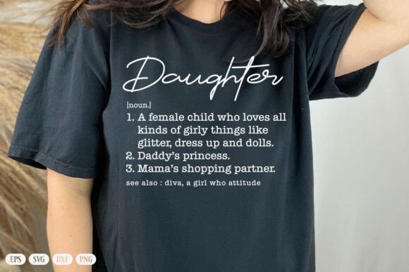 Daughter Definition SVG: Crafts & Graphics Review