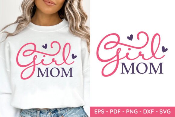 Girl Mom SVG for Crafts and Graphics Review