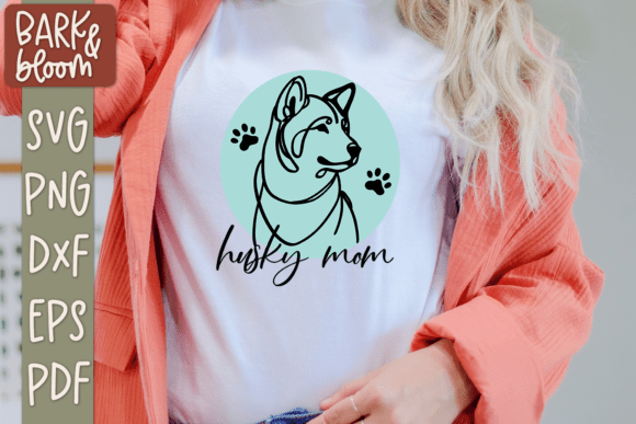 Husky Mom SVG: Premium Graphics for Crafts & Blogs